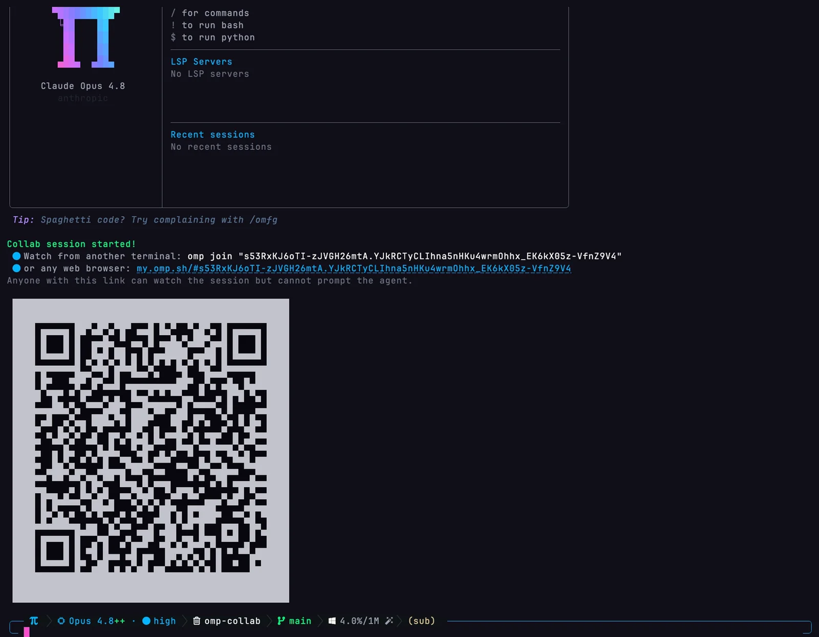 omp collab mit QR-Code